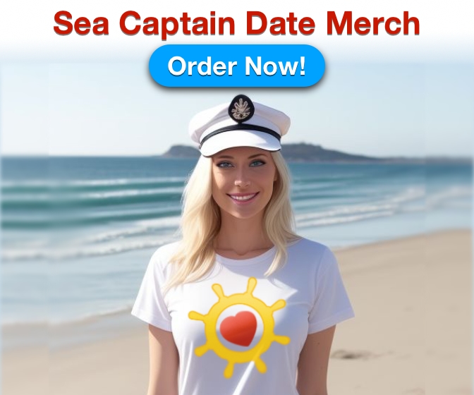 Get Sea Captain Date Merch Here!